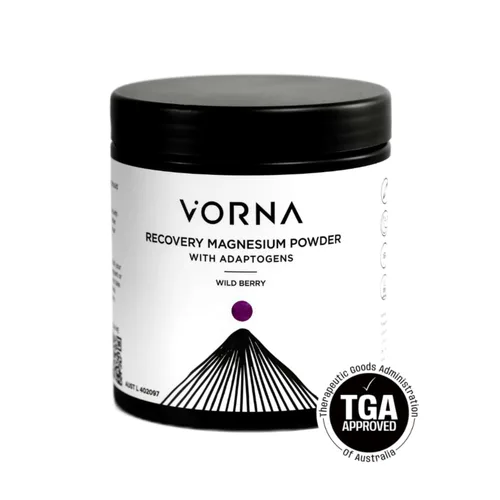 Vorna Magnesium Sleep & Stress Powder packaging