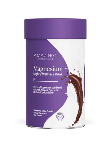 Amazing You Magnesium Nightly Wellness Drink packaging