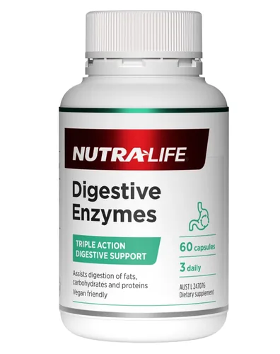 NutraLife Digestive Enzymes capsule bottle