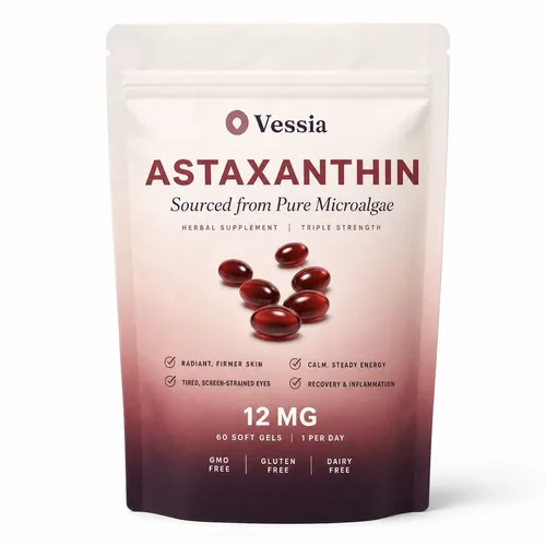 Vessia Astaxanthin 12mg pouch