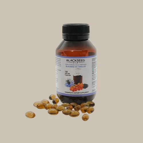 Black Seed Oil Soft Gel Capsules packaging