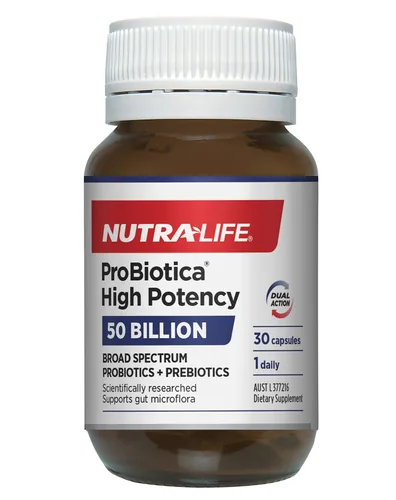 NutraLife ProBiotica High Potency probiotic capsules