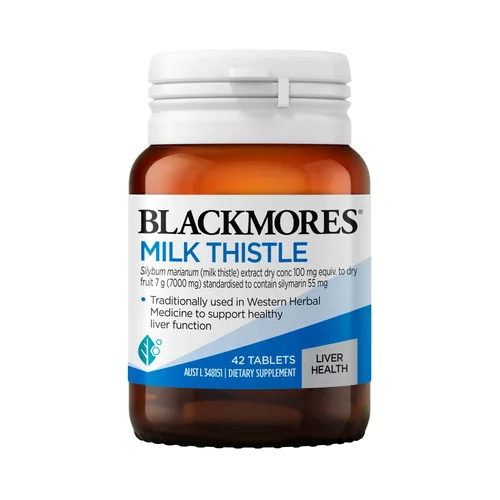 Blackmores Milk Thistle real product packaging