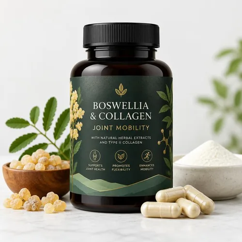 Herbs of Gold Boswellia and Collagen Joint Mobility packaging