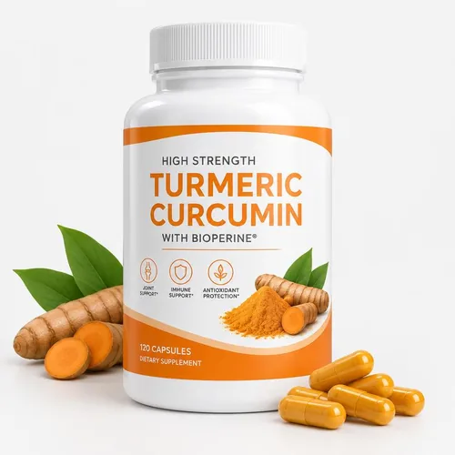 Caruso's Turmeric High Strength packaging