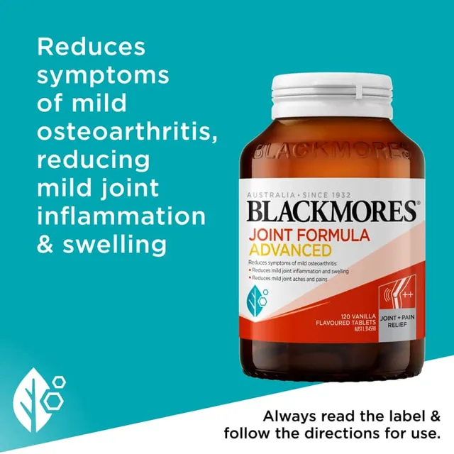 Blackmores Joint Formula Advanced packaging
